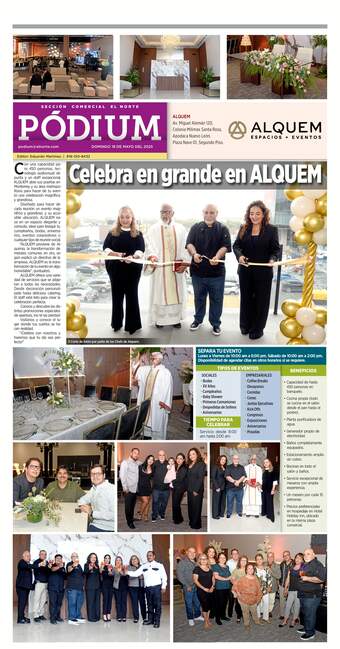 pódium especial